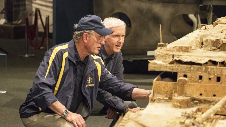 кадр из фильма Титаник: 20 лет спустя с Джеймсом Кэмероном