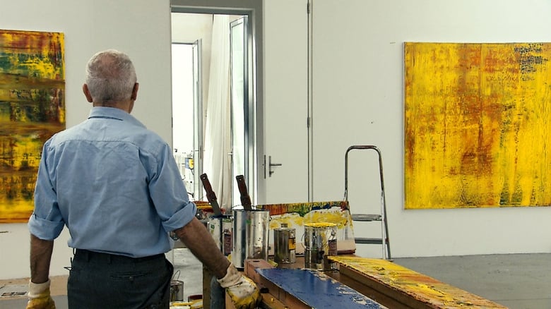 кадр из фильма Gerhard Richter Painting