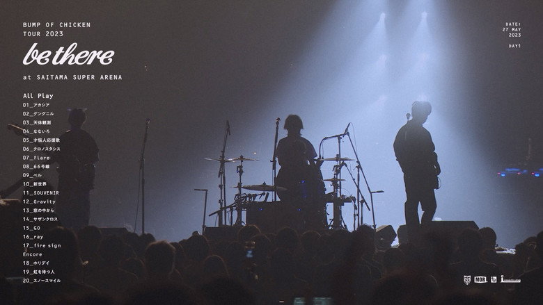 кадр из фильма BUMP OF CHICKEN TOUR 2023 be there at SAITAMA SUPER ARENA