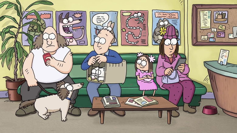 кадр из фильма Кот Саймона. У ветеринара