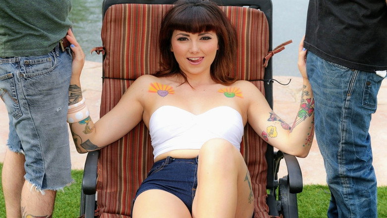 кадр из фильма Tattooed Sluts Get Double Teamed