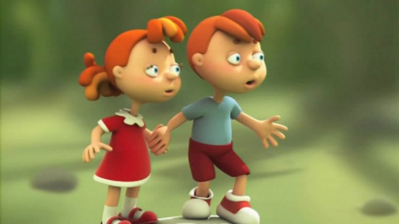 кадр из фильма Необыкновенные приключения Карика и Вали