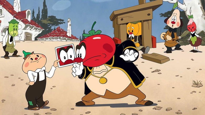 кадр из фильма Чиполлино