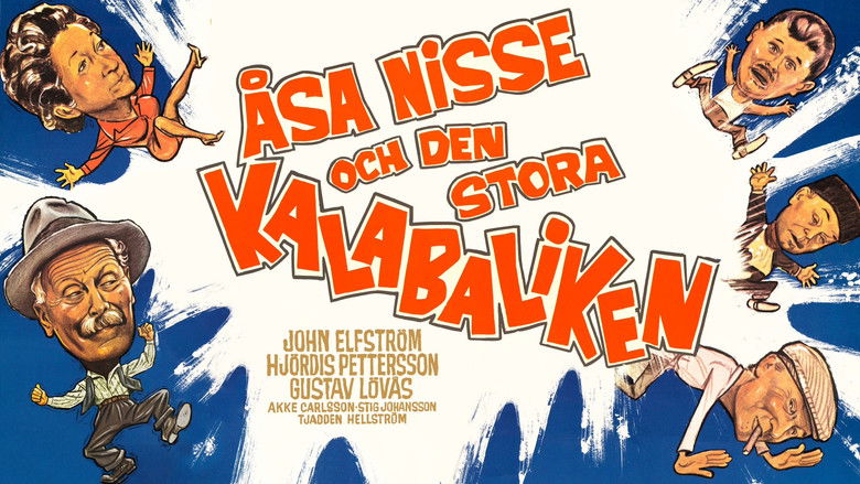 кадр из фильма Åsa-Nisse och den stora kalabaliken