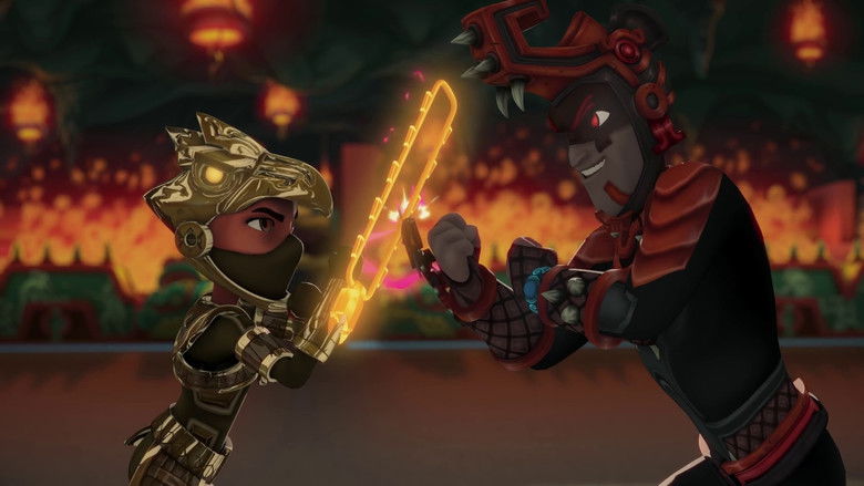 кадр из фильма Águila y Jaguar: Los guerreros legendarios