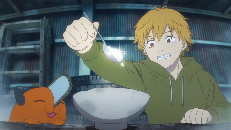 кадр из фильма Chainsaw Days - Denji and My Staple Recipe