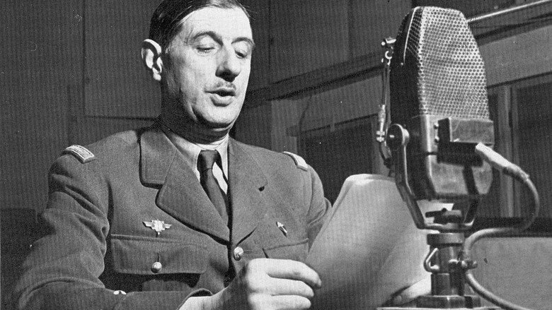 кадр из фильма L'Homme du destin, De Gaulle 1940 - 1944