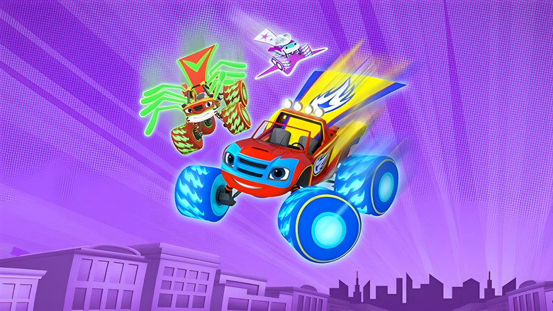кадр из фильма Blaze and the Monster Machines: Super Wheels