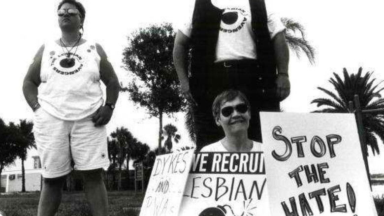 кадр из фильма Lesbian Avengers Eat Fire Too