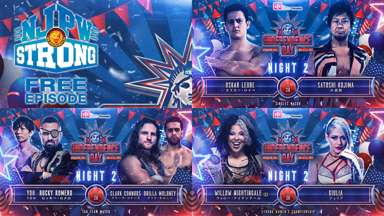 кадр из фильма NJPW STRONG Independence Day 2023 - Day 2
