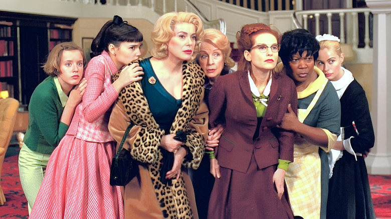 кадр из фильма 8 женщин