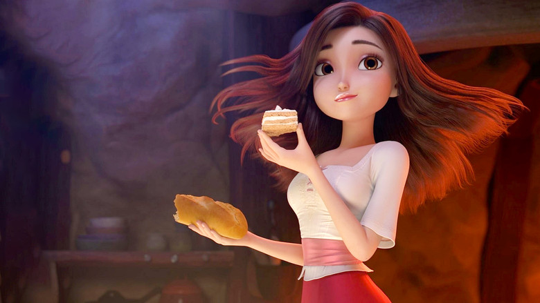 кадр из фильма Красные туфельки и семь гномов