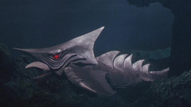 кадр из фильма Гамера против Зигры