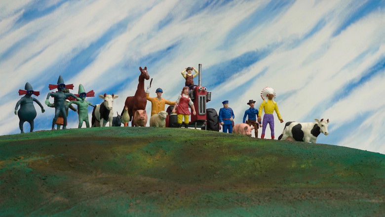 кадр из фильма Паника в деревне