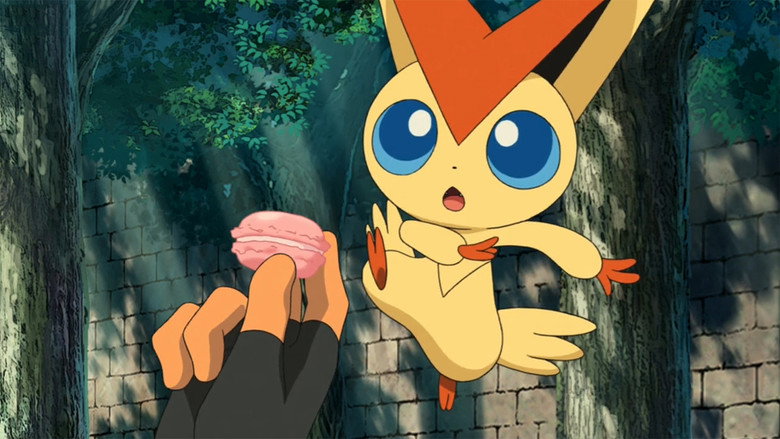 кадр из фильма 劇場版ポケットモンスター ベストウイッシュ ビクティニと黒き英雄 ゼクロム