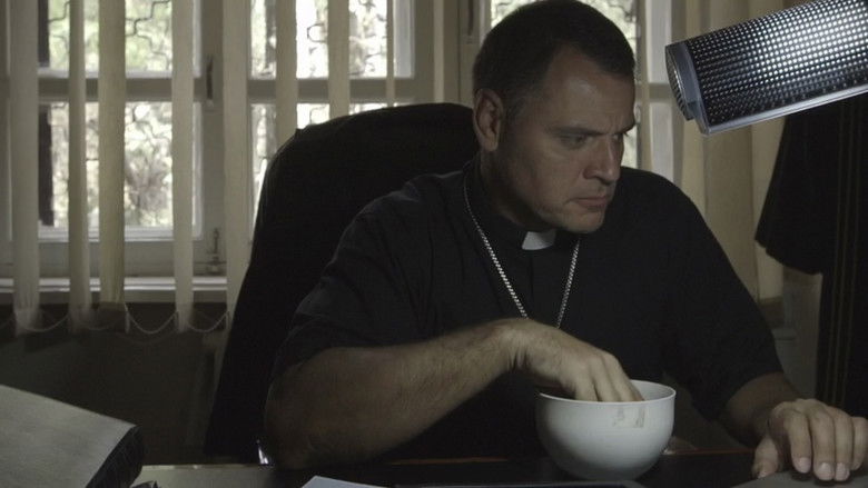 кадр из фильма Почти Святой