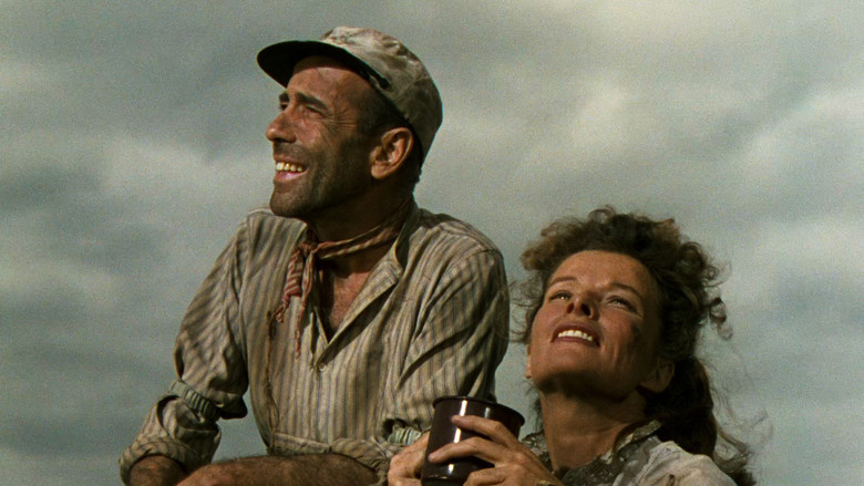 кадр из фильма Африканская королева