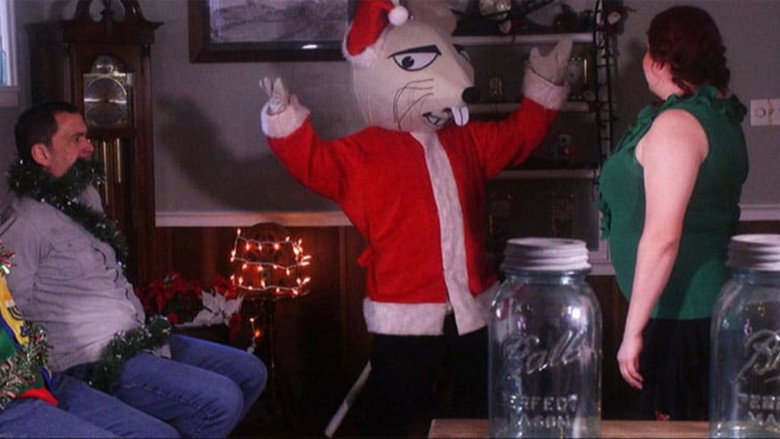 кадр из фильма Curtains for Christmas