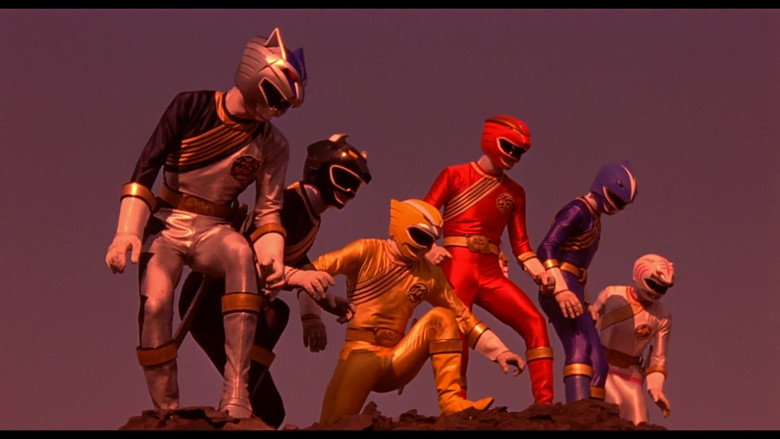 кадр из фильма 百獣戦隊ガオレンジャー 火の山、吼える