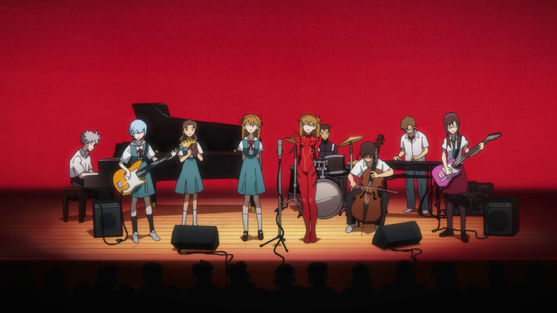 кадр из фильма Специальный памятный показ к тридцатилетию «Евангелиона»