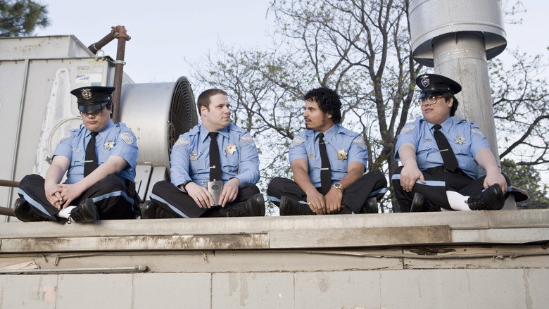 кадр из фильма Типа крутой охранник