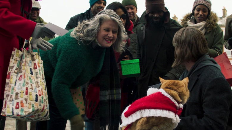 кадр из фильма Рождество кота Боба