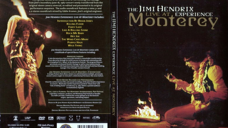 кадр из фильма The Jimi Hendrix Experience: Live at Monterey