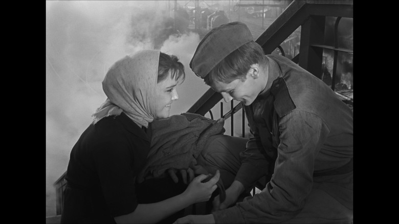 кадр из фильма Баллада о солдате