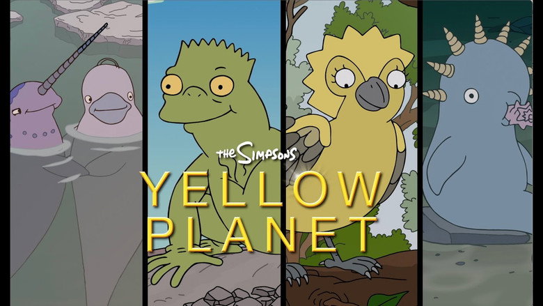 кадр из фильма The Simpson: Yellow Planet