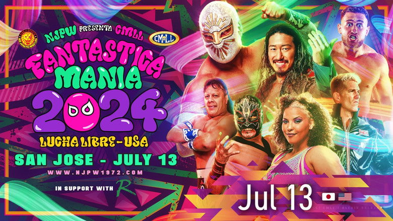 кадр из фильма NJPW Presents CMLL Fantastica Mania 2024 - Lucha Libre USA