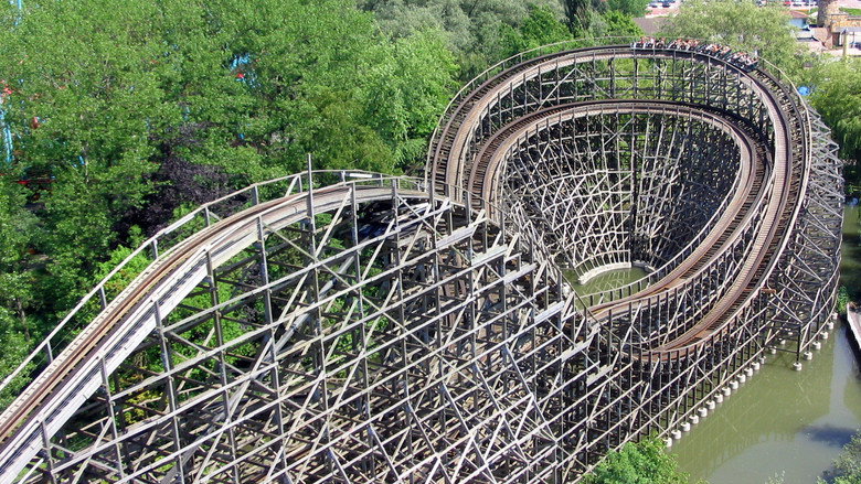 кадр из фильма Walibi la techno des attractions