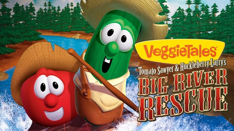 кадр из фильма VeggieTales: Tomato Sawyer & Huckleberry Larry's Big River Rescue