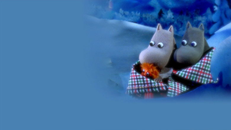 кадр из фильма Муми-тролли и зимняя сказка