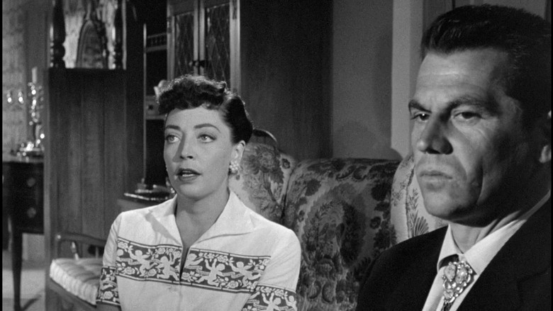 кадр из фильма The Girl in Black Stockings