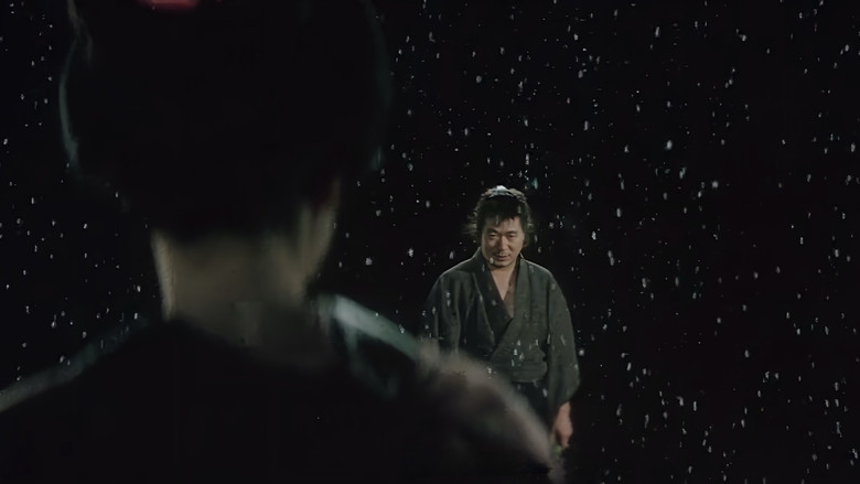 кадр из фильма めくらのお市物語 真赤な流れ鳥