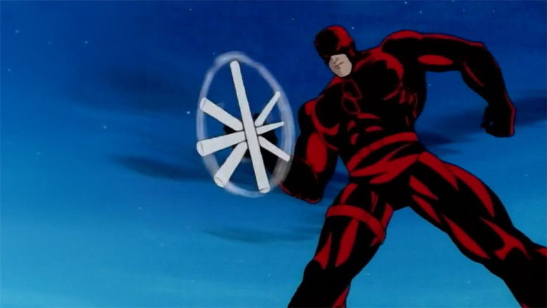 кадр из фильма Сорвиголова против Человека-паука