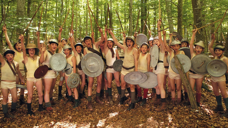 кадр из фильма Новая война пуговиц