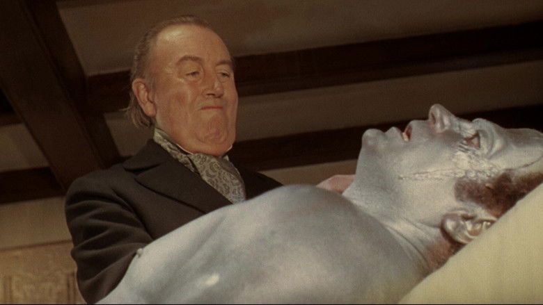 кадр из фильма Проклятие Франкенштейна