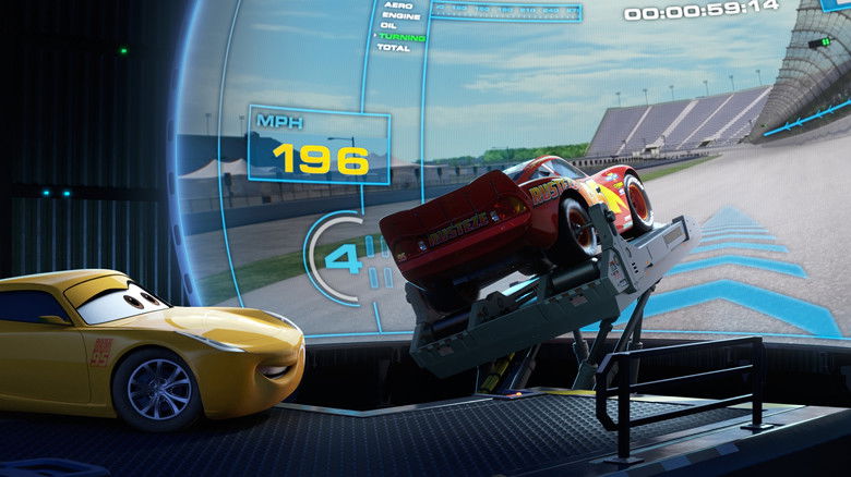 кадр из фильма Тачки 3