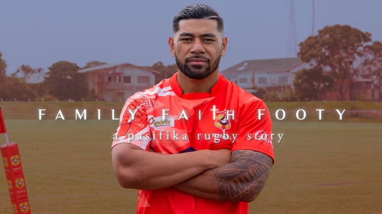 кадр из фильма Family, Faith, Footy: A Pasifika Rugby Story