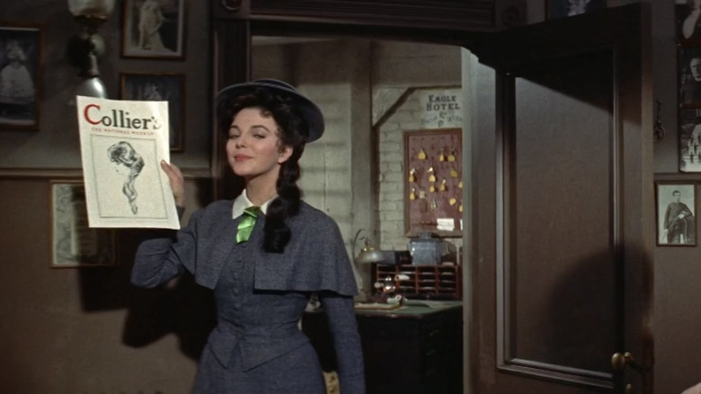 кадр из фильма The Girl in the Red Velvet Swing