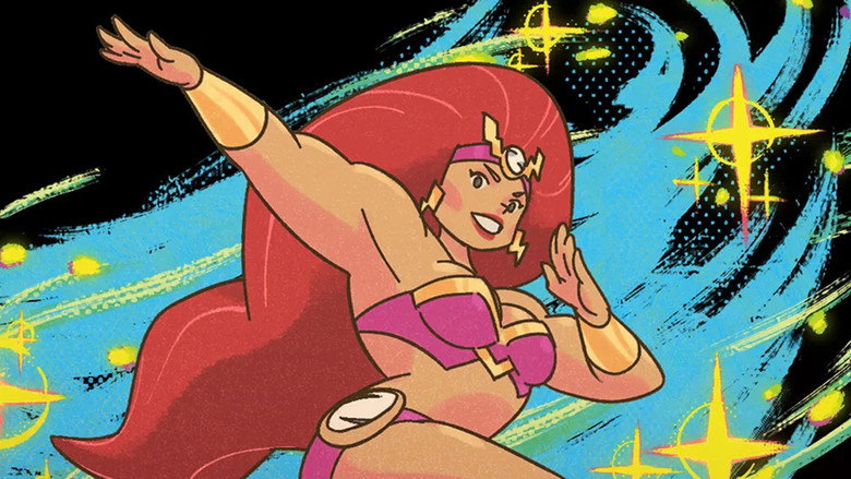 кадр из фильма ZsaZsa Zaturnnah vs The Amazonistas of Planet X