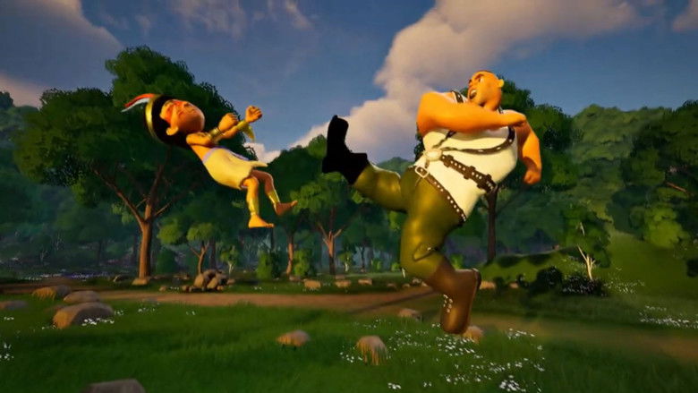 кадр из фильма Ako y el Oscuro Mundo de Atar