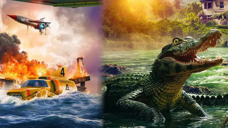 кадр из фильма Thunderbirds 4K Double Bill - Atlantic Inferno / Attack of the Alligators!
