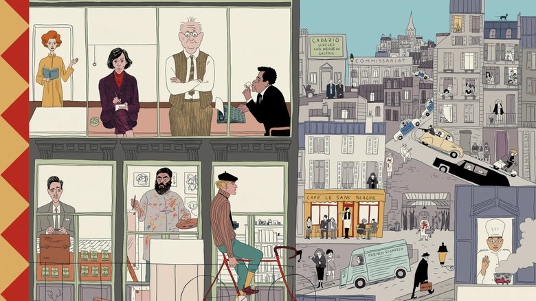 кадр из фильма Французский вестник. Приложение к газете «Либерти. Канзас ивнинг сан»