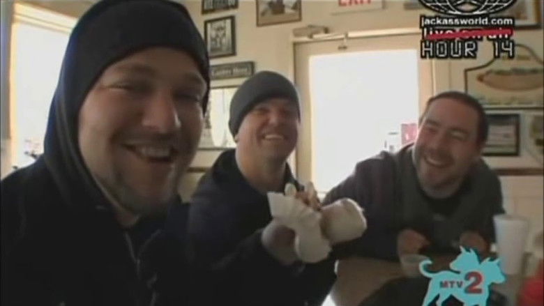 кадр из фильма Jackass: 24 Hour Takeover