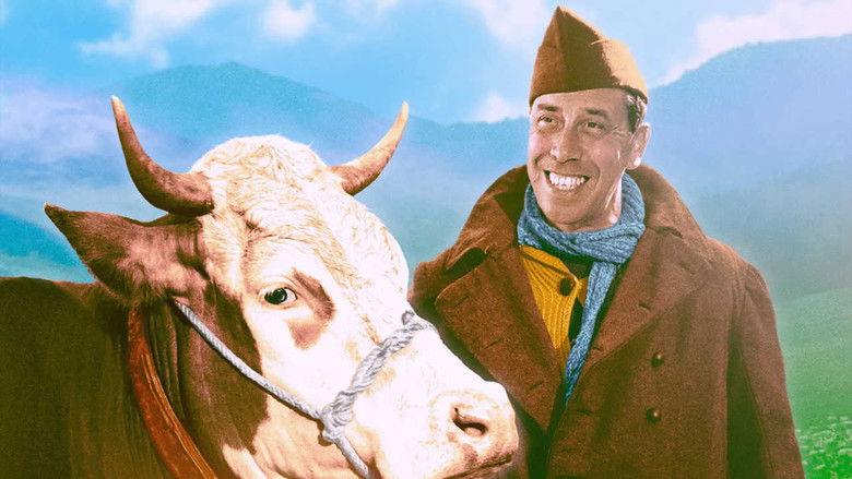 кадр из фильма Корова и солдат