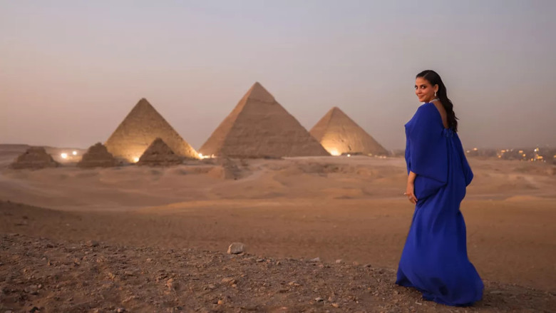 кадр из фильма Le grand concert des pyramides avec Fatma Saïd