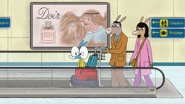 кадр из фильма Ariol prend l'avion