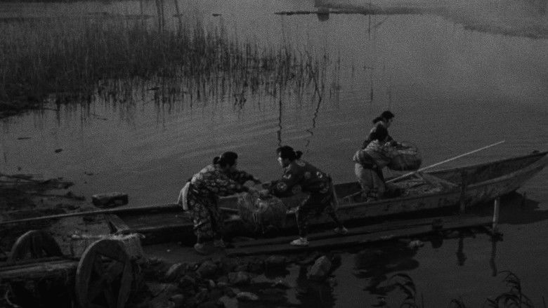 кадр из фильма Сказки туманной луны после дождя